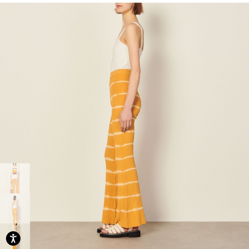 Sandro knit trousers